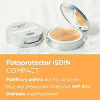 Isdin Fotoprotector Compact Bronze SPF50 10g - Bloqueador