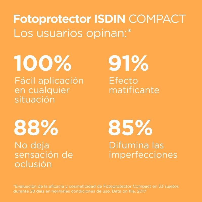 Isdin Fotoprotector Compact Bronze SPF50 10g - Bloqueador