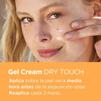 Fotoprotector Facial Piel Grasa Gel Cream Dry touch SPF 50+ 50ml - Bloqueador