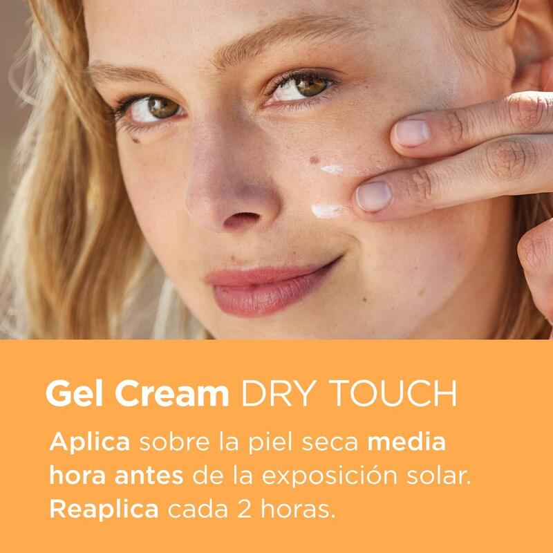 Fotoprotector Facial Piel Grasa Gel Cream Dry touch SPF 50+ 50ml - Bloqueador
