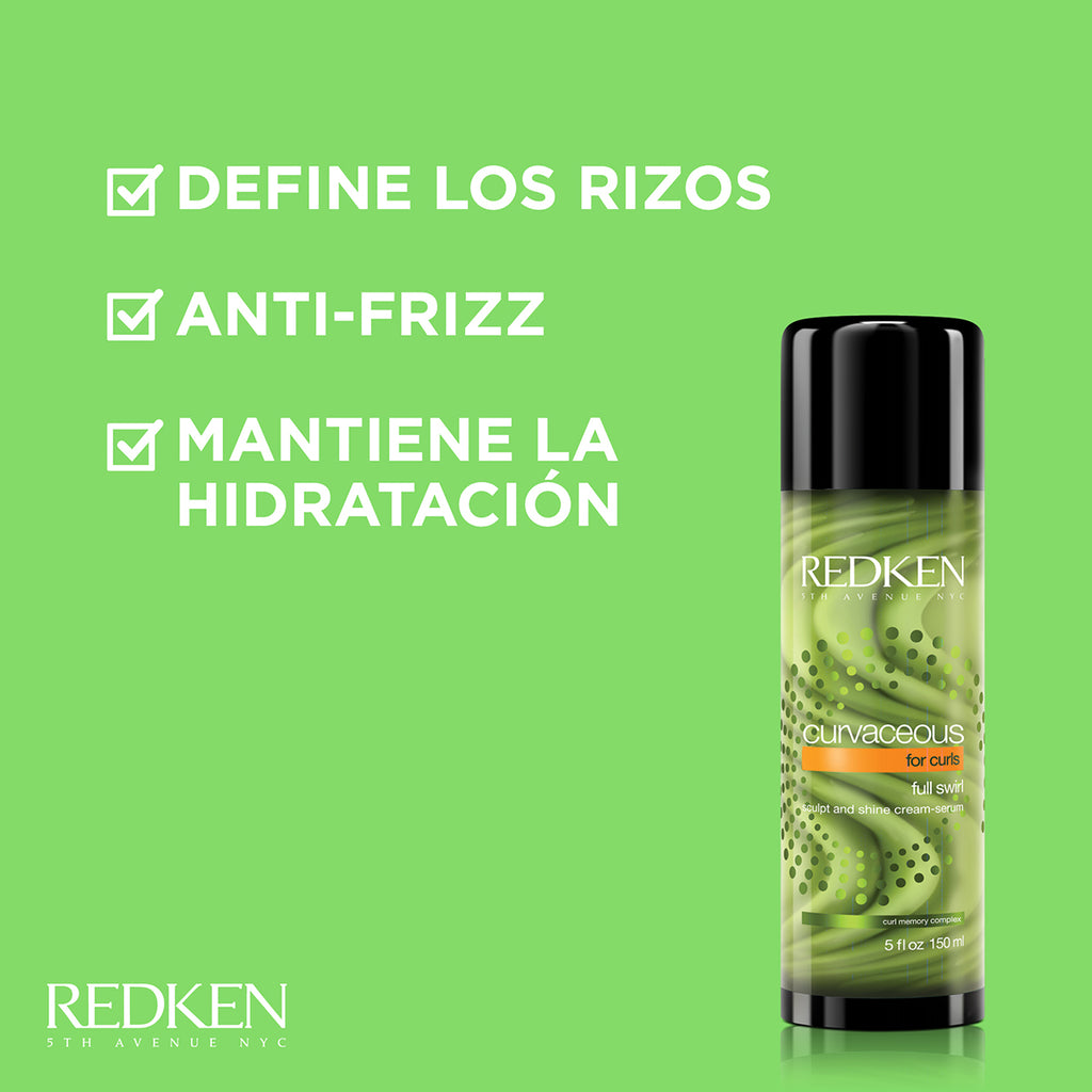 Crema para cabello rizado Full Swirl Curvaceous 150ml Redken