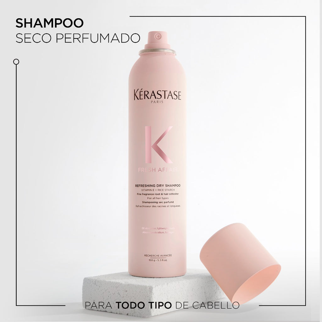 Kérastase Shampoo en seco para todo tipo de cabellos Refreshing Dry Shampoo Fresh Affair 150g