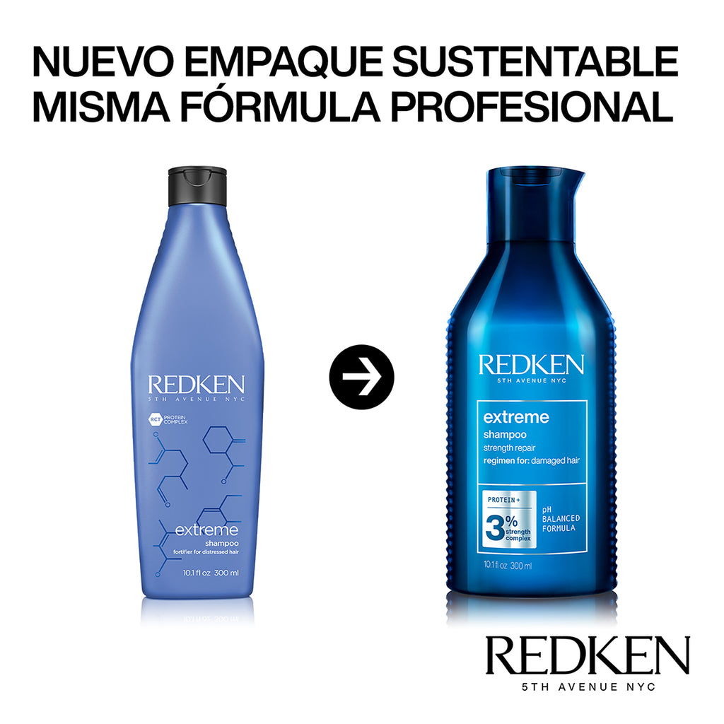 Shampoo para cabello dañado Extreme 500ml Redken