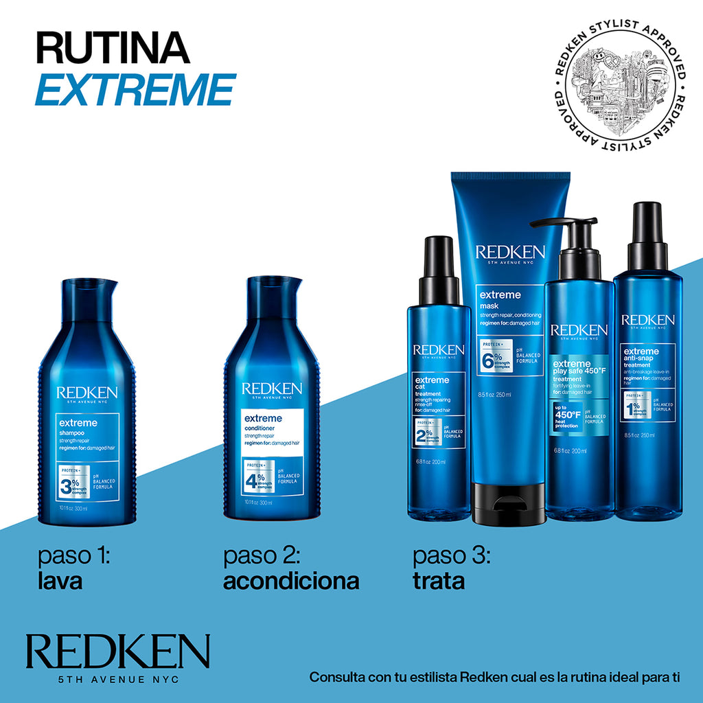 Shampoo para cabello dañado Extreme 500ml Redken