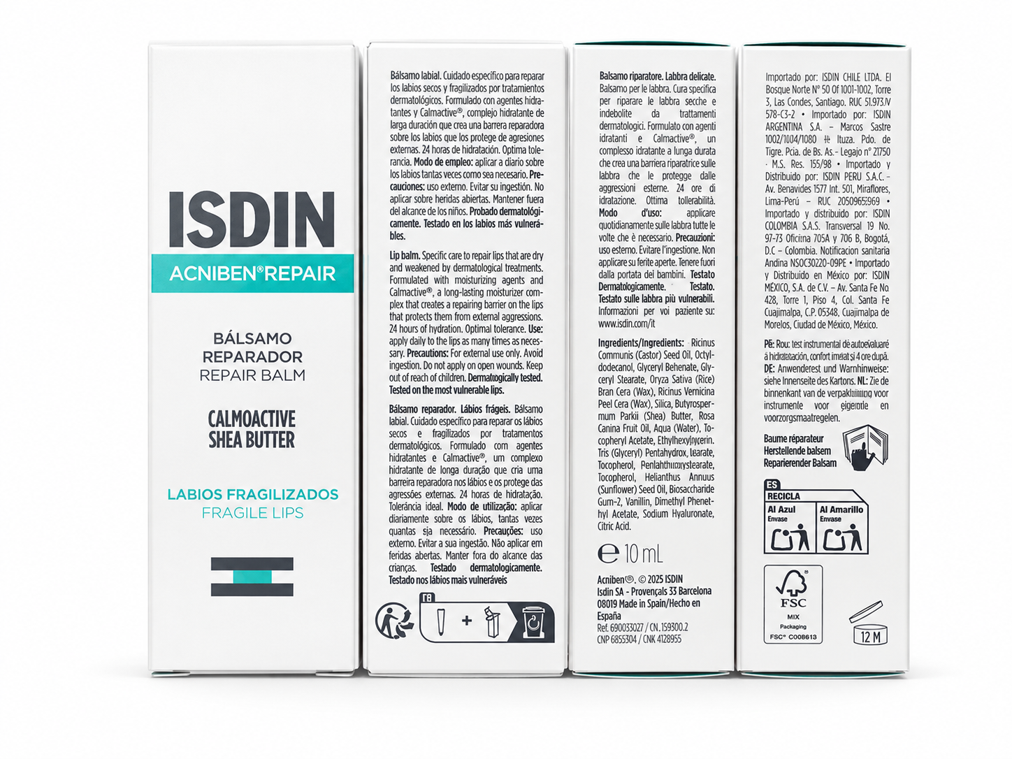 ACNIBEN REPAIR RENOVAR LABIAL 10GR | ISDIN