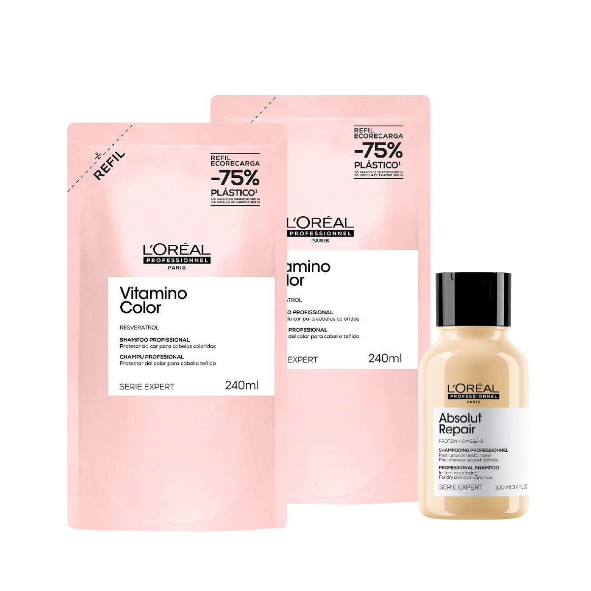 Pack L'Oréal Professionnel Vitamino Color - Pack Doble Refill Protector de Color