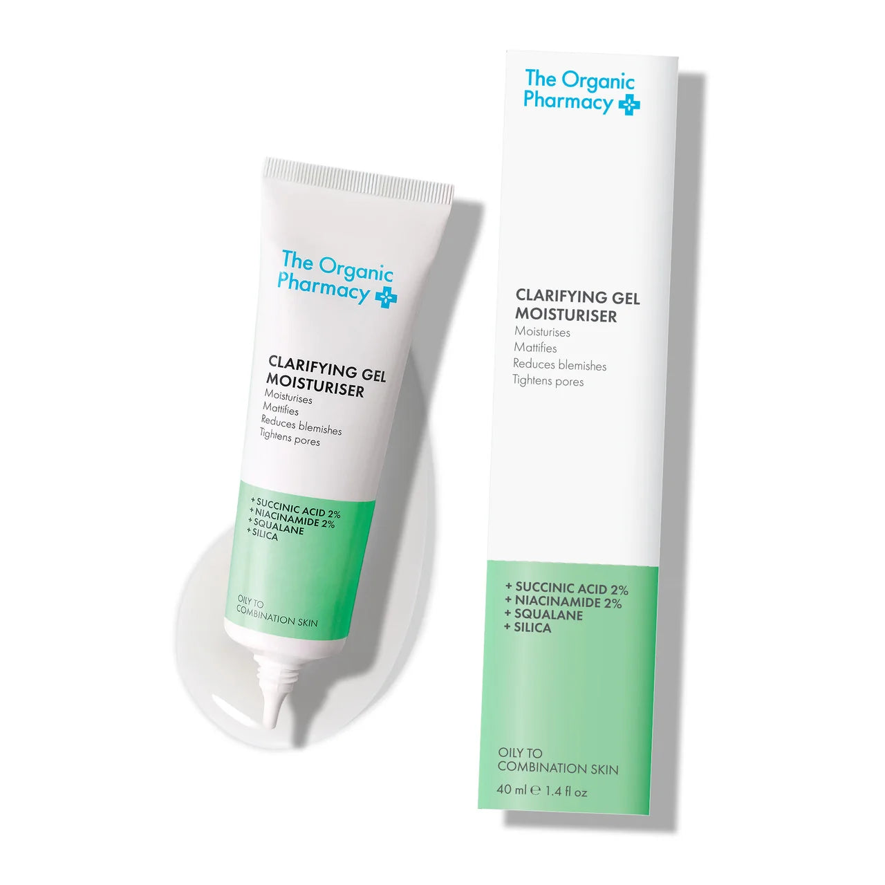 Clarifying Gel Moisturiser 40ml | The Organic Pharmacy