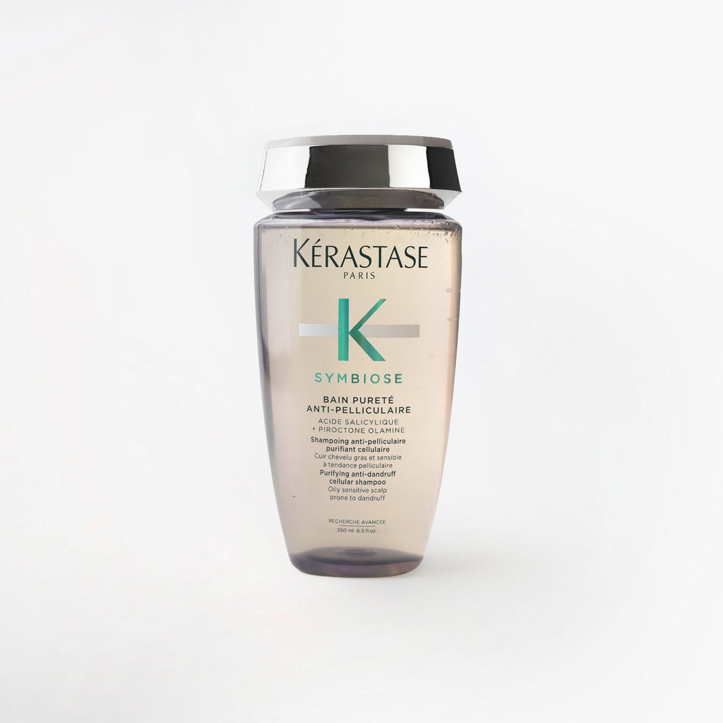 Kérastase Shampoo Para Cuero Cabelludo Graso Sensible Propenso A La Caspa Purete Anti-Pelliculaire Symbiose 250Ml