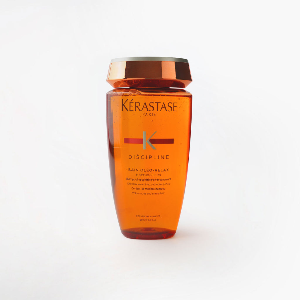 Kérastase Shampoo Hidratante Para Cabello Con Frizz Bain Oléo-Relax Discipline 250Ml