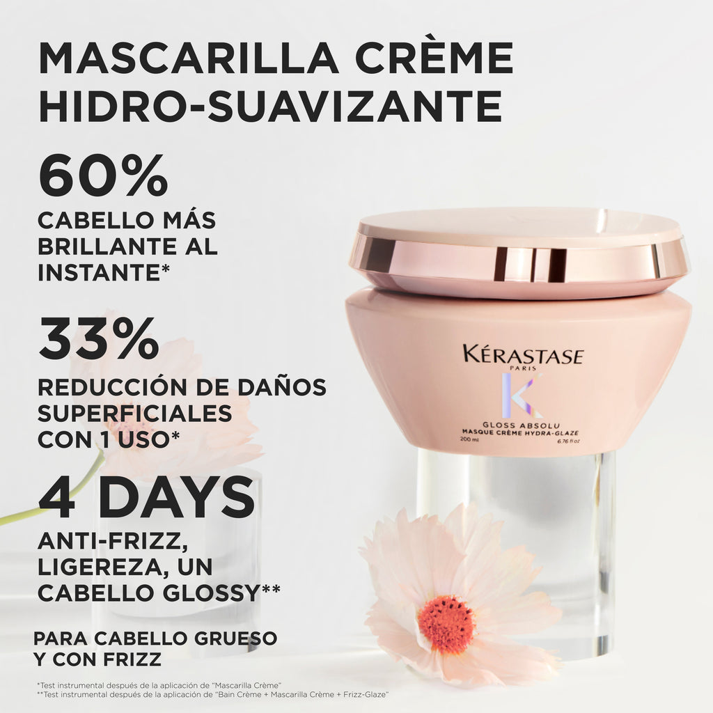 Mascarilla Gloss Absolu Creme Hydra Glaze 200ml | Kerastase