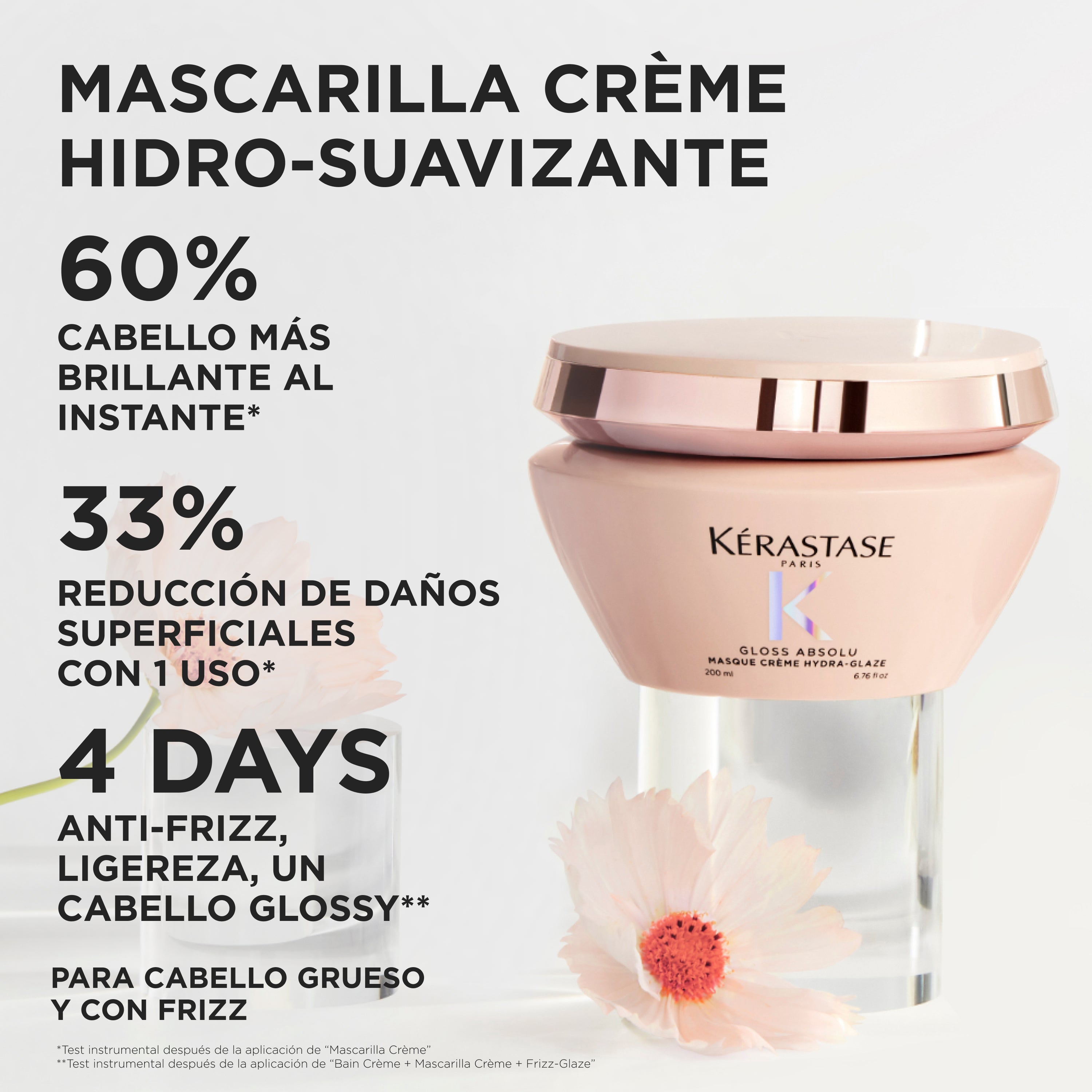 Mascarilla Gloss Absolu Creme Hydra Glaze 200ml | Kerastase
