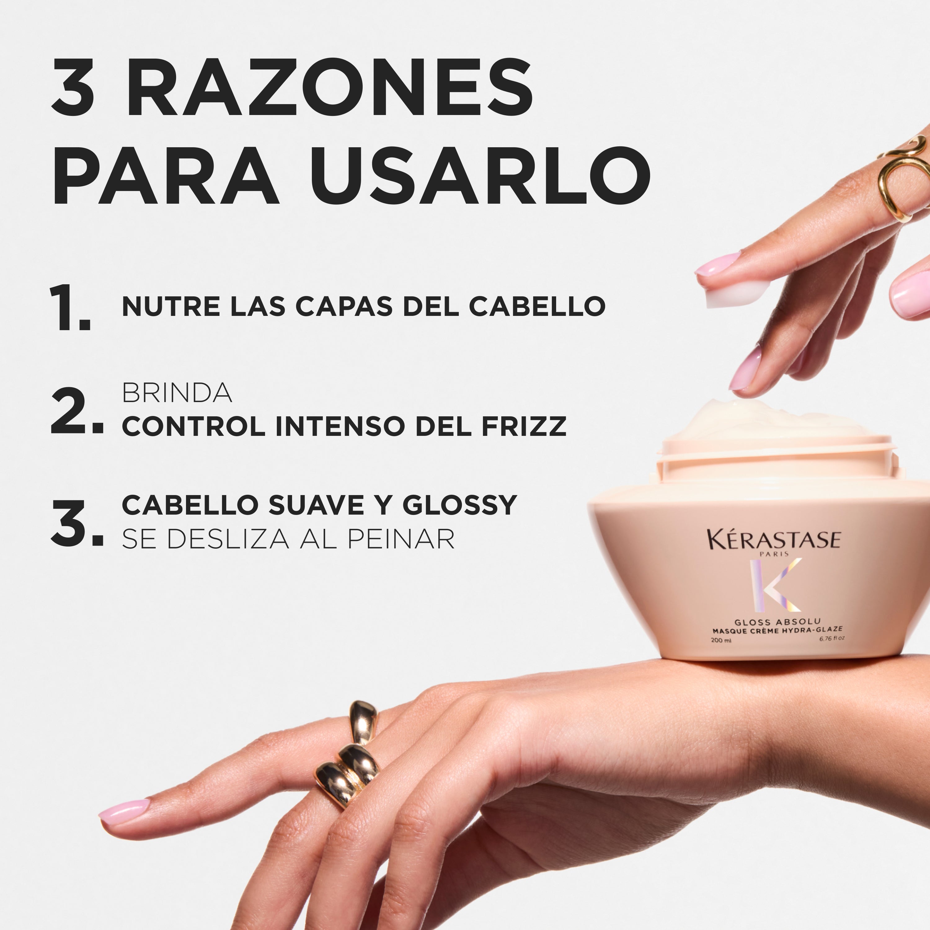 Mascarilla Gloss Absolu Creme Hydra Glaze 200ml | Kerastase
