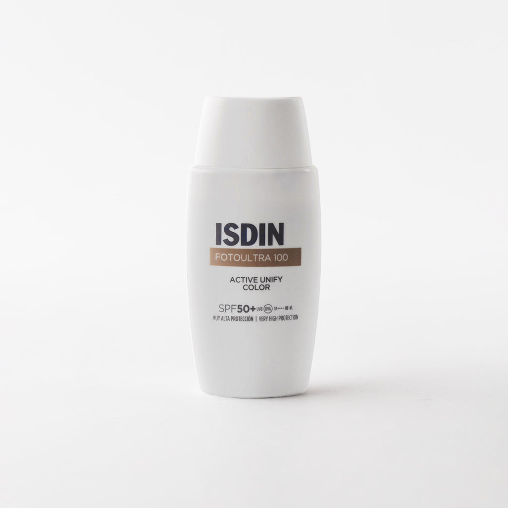 Protector Solar Fotoultra Isdin Active Unify Color SPF50 50ml - Bloqueador