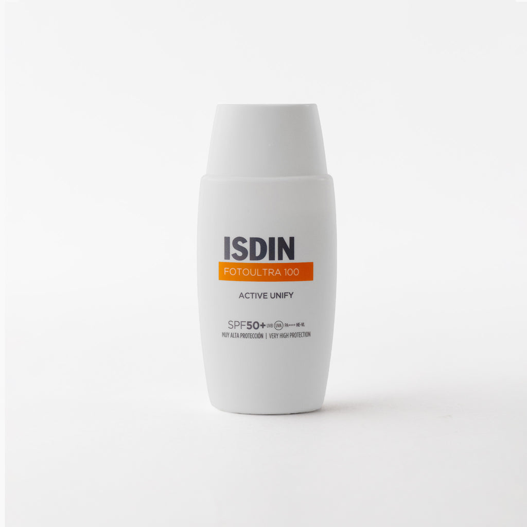 Protector Solar FotoUltra ISDIN Active Unify sin color SPF 50  - 50 ml - Bloqueador