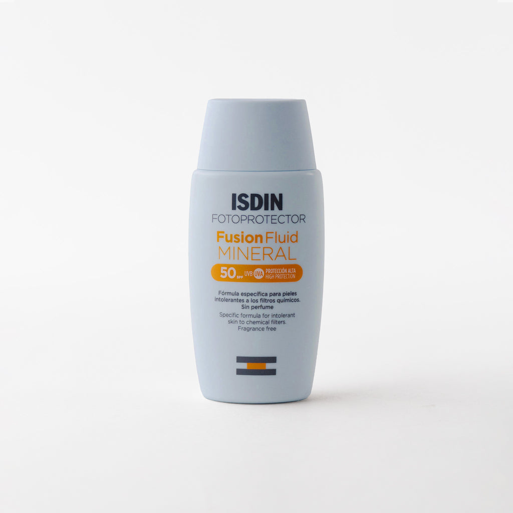 Protector Solar Isdin Mineral Fusion Fluid 50+ - 50 Ml- Bloqueador