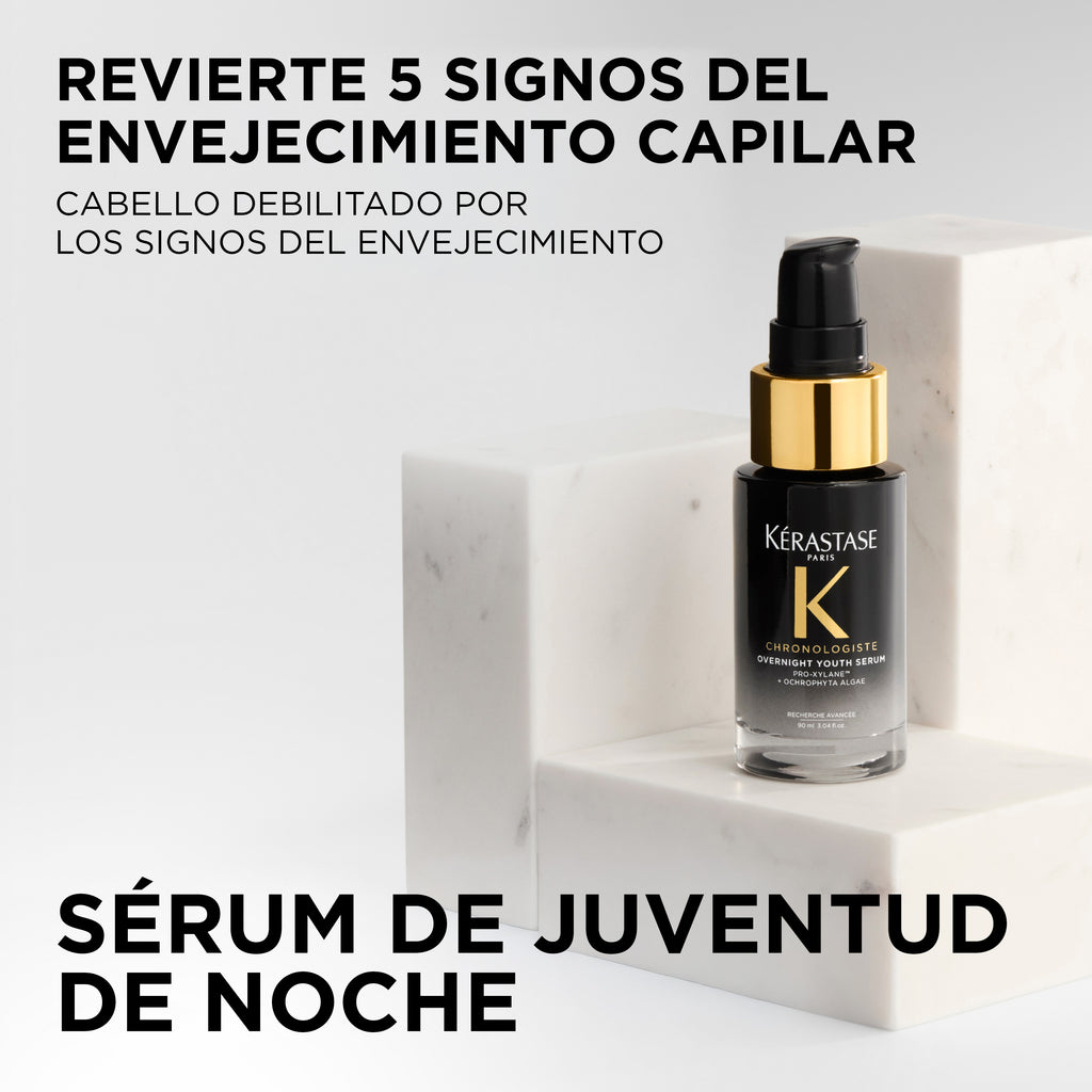 Chronologiste Sérum Capilar Rejuvenecedor de Noche 90ml | Kerastase