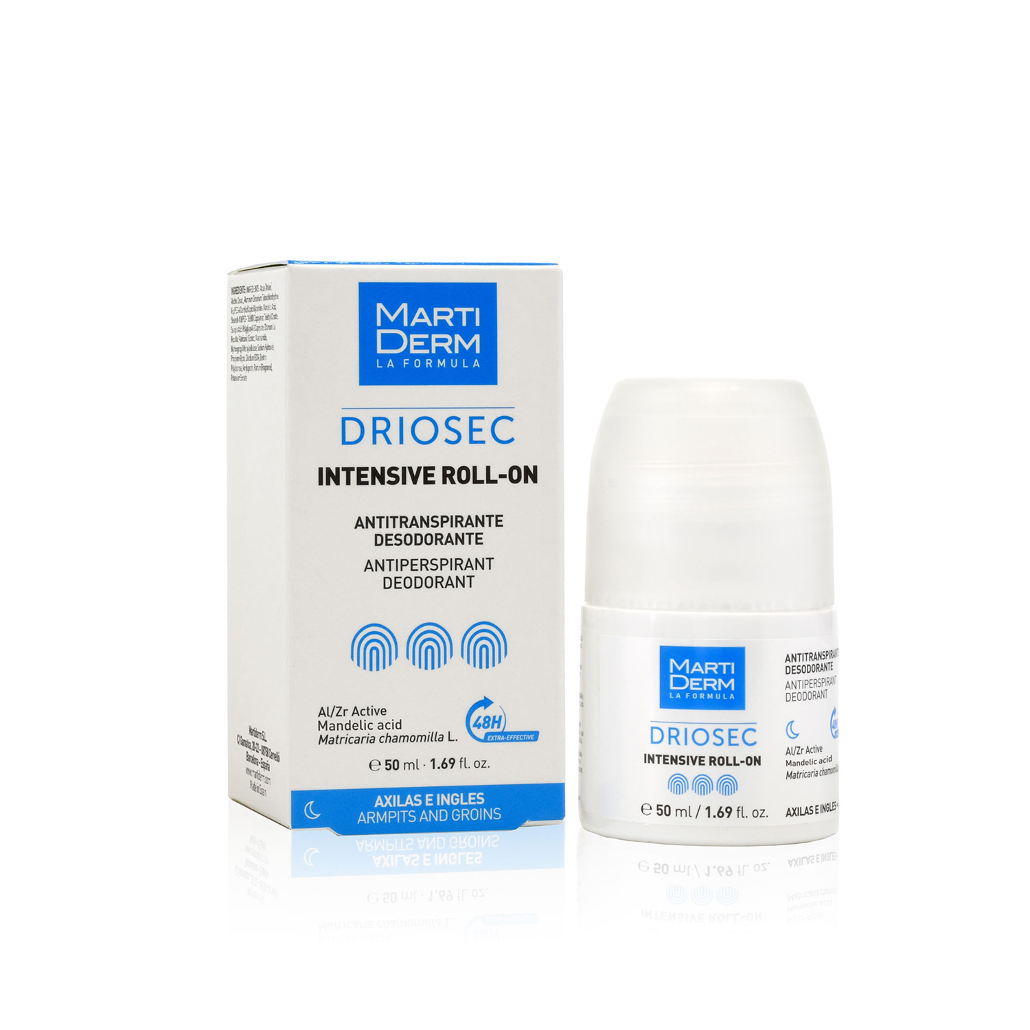 Desodorante Intensive Roll On Driosec 50Ml | Martiderm