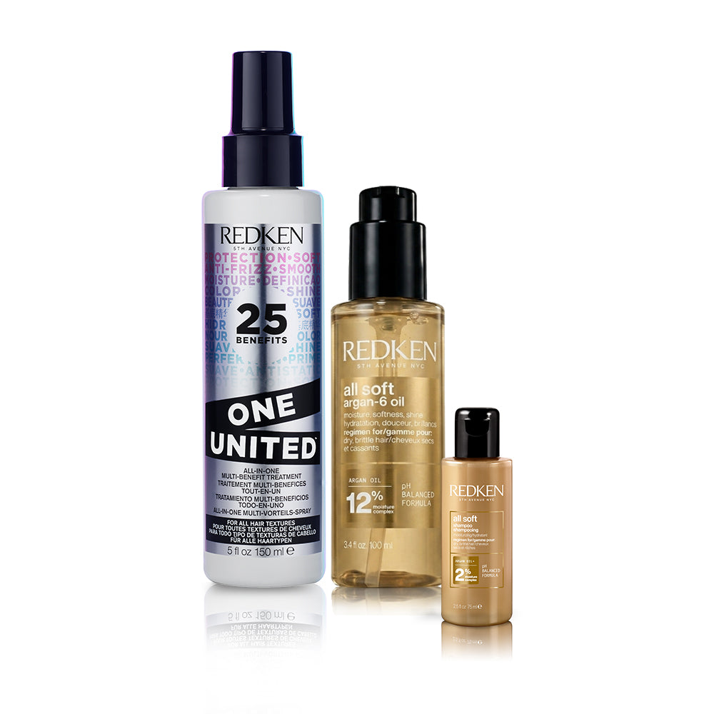 Pack Argan Oil + Tratamiento One United Redken