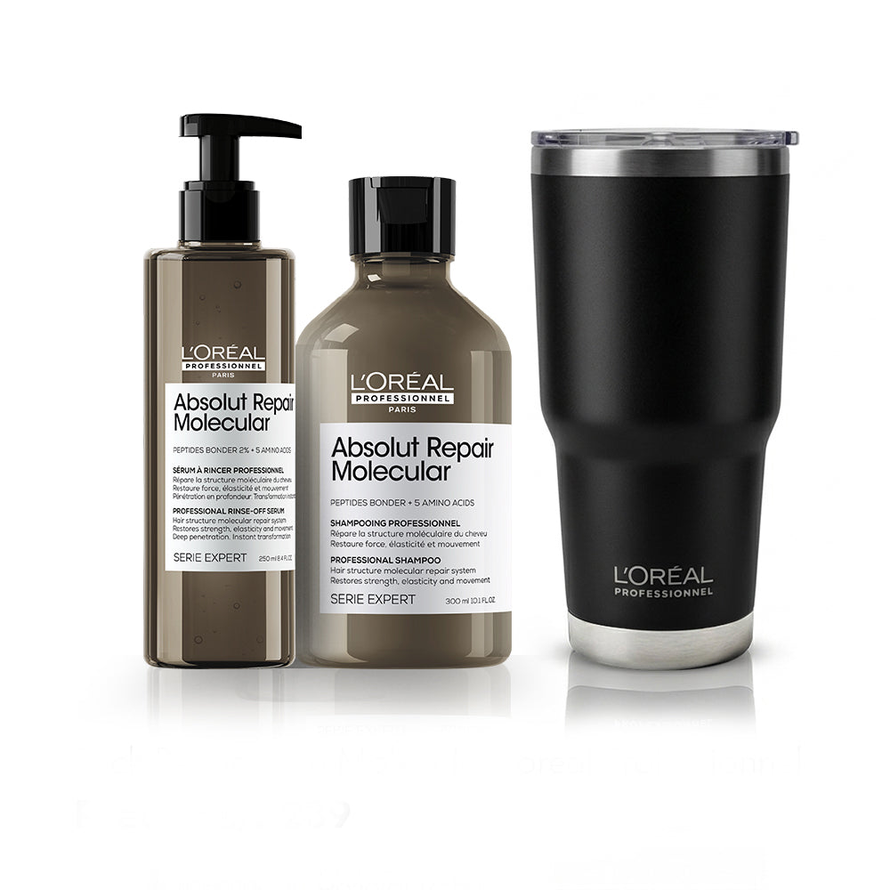 Pack Reparación Molecular Shampoo 300ml + Tratamiento 250ml Loreal Professionnel