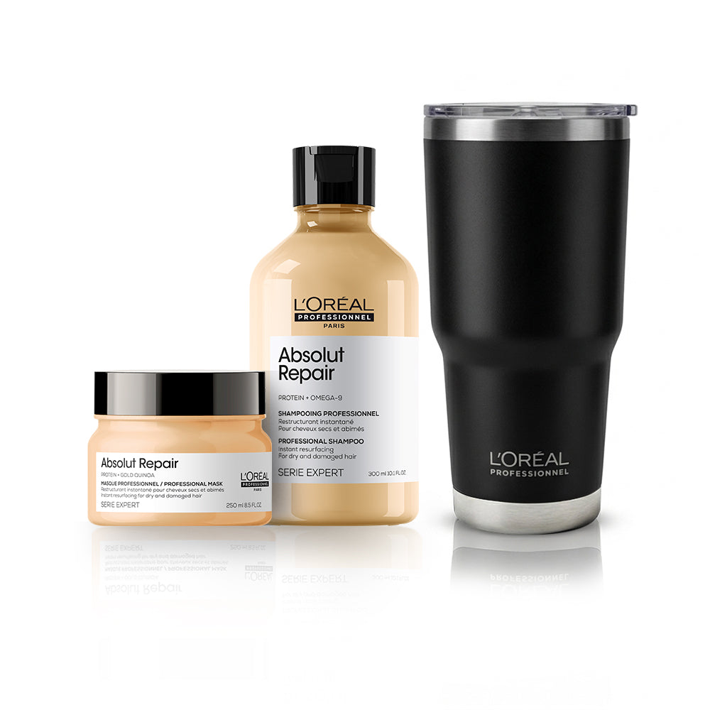 Pack Absolut Repair Shampoo 300ml + Mascarilla 250ml Loreal Professionnel