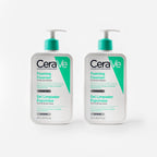 Pack Dúo Gel Limpiador Espumoso 473ml x2 | Cerave
