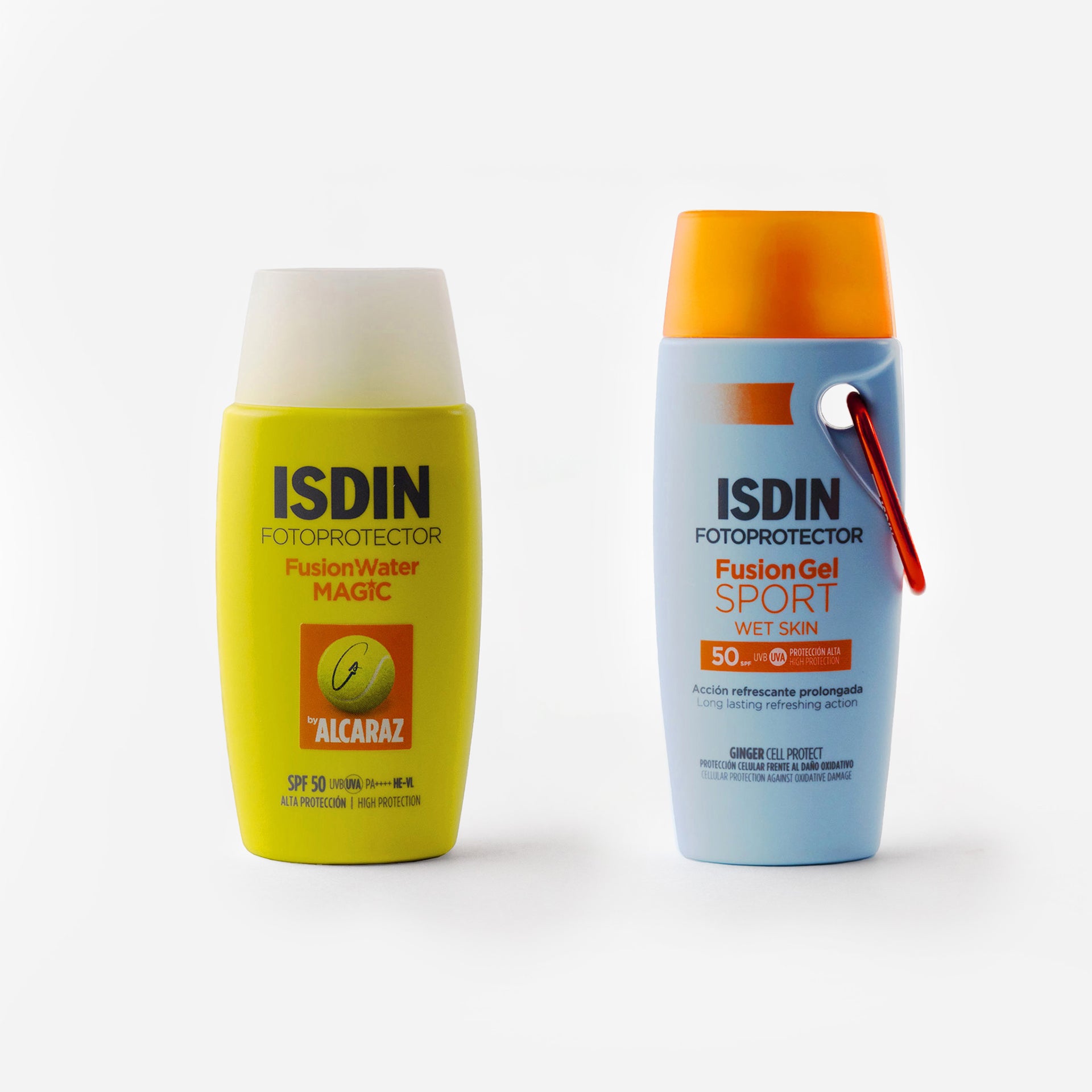 Pack Isdin Fotoprotección Deportistas Fusion Water By Alcaraz + Gel Sport