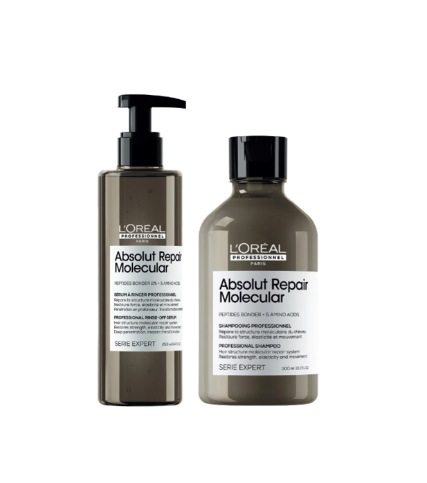 Pack Reparación Molecular Shampoo 300ml + Tratamiento 250ml Loreal Professionnel