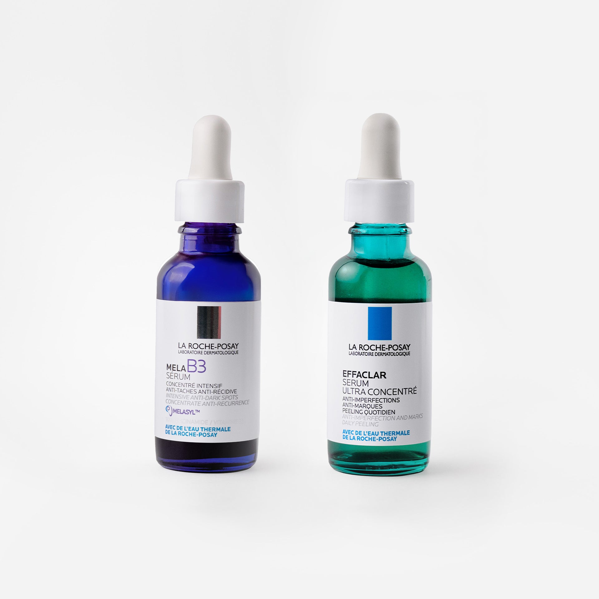 Pack Adiós Manchas | Mela B3 + Effaclar Serum | La Roche-Posay