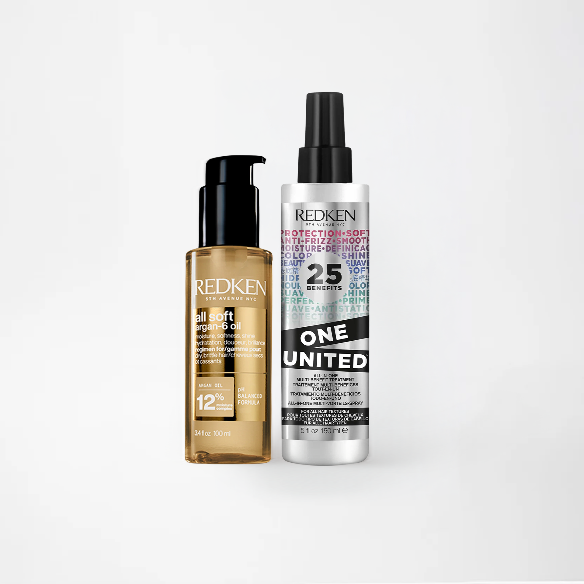 Pack Argan Oil + Tratamiento One United Redken