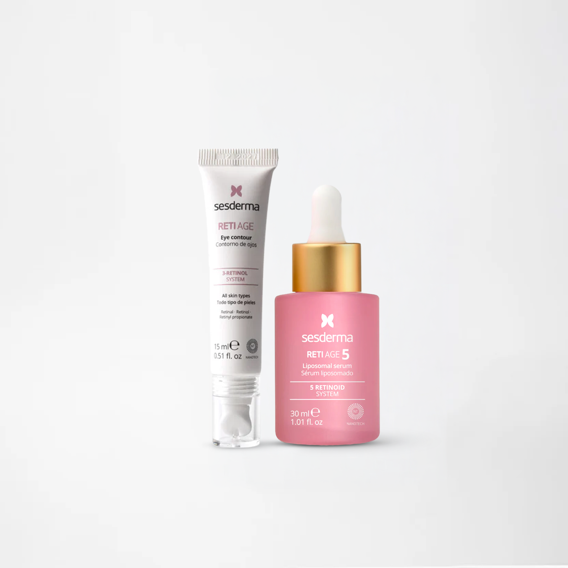 Dúo Serum Retiage 5 + Contorno de Ojos Sesderma