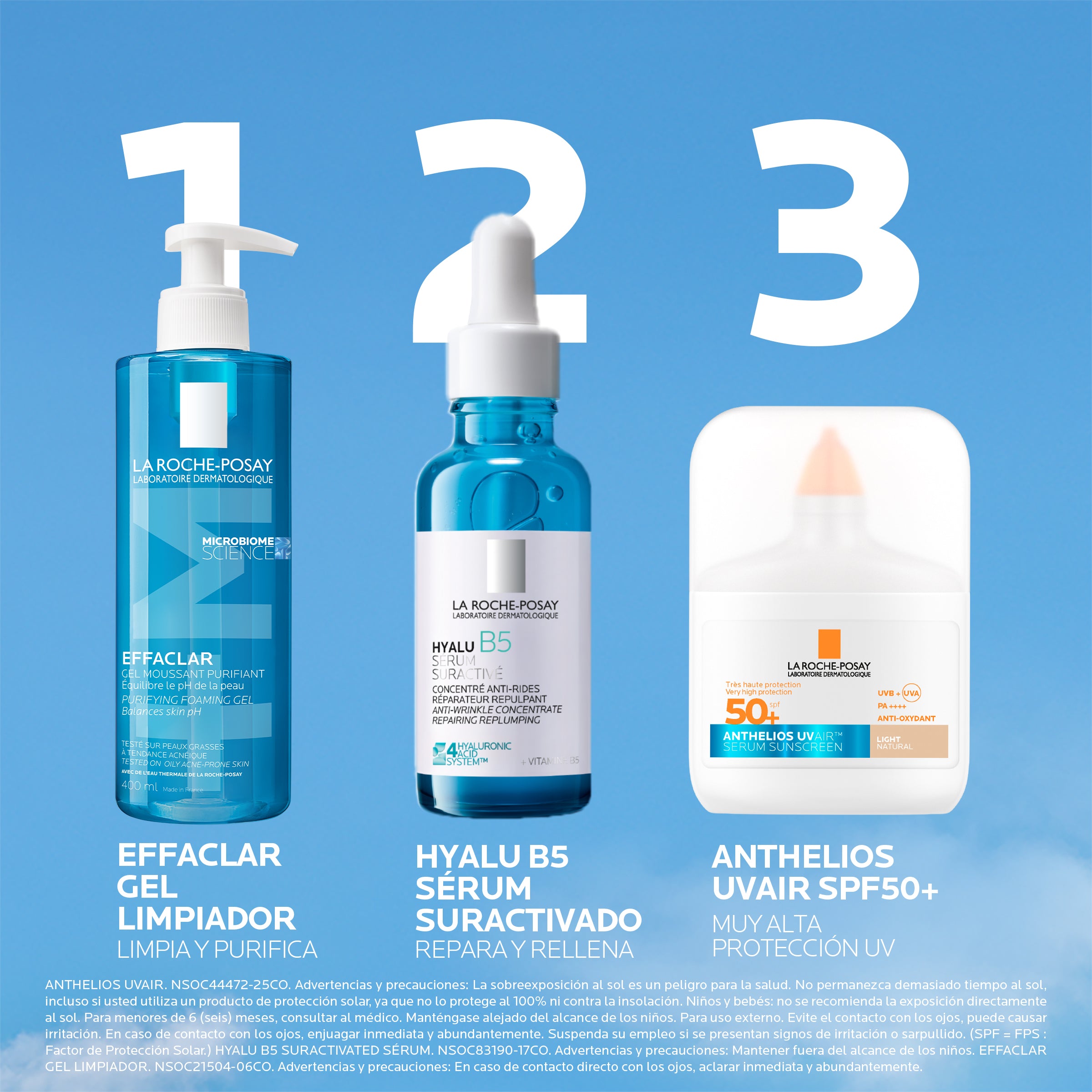 Protector Solar Anthelios Uv Air Ligero Fps 50+ 50Ml | La Roche Posay