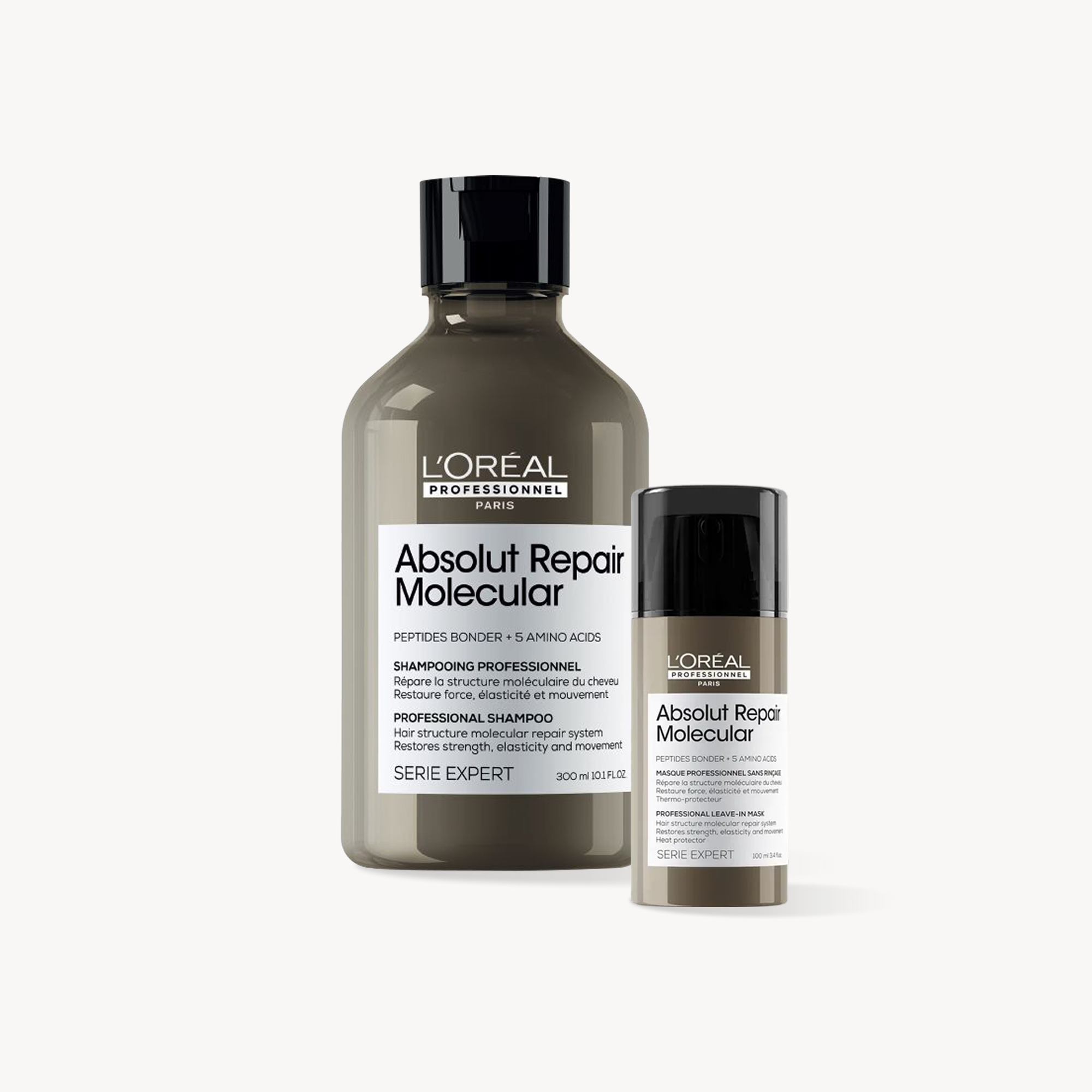 Pack Absolut Repair Molecular Shampoo + Termoprotector | LOREAL PROFESSIONNEL