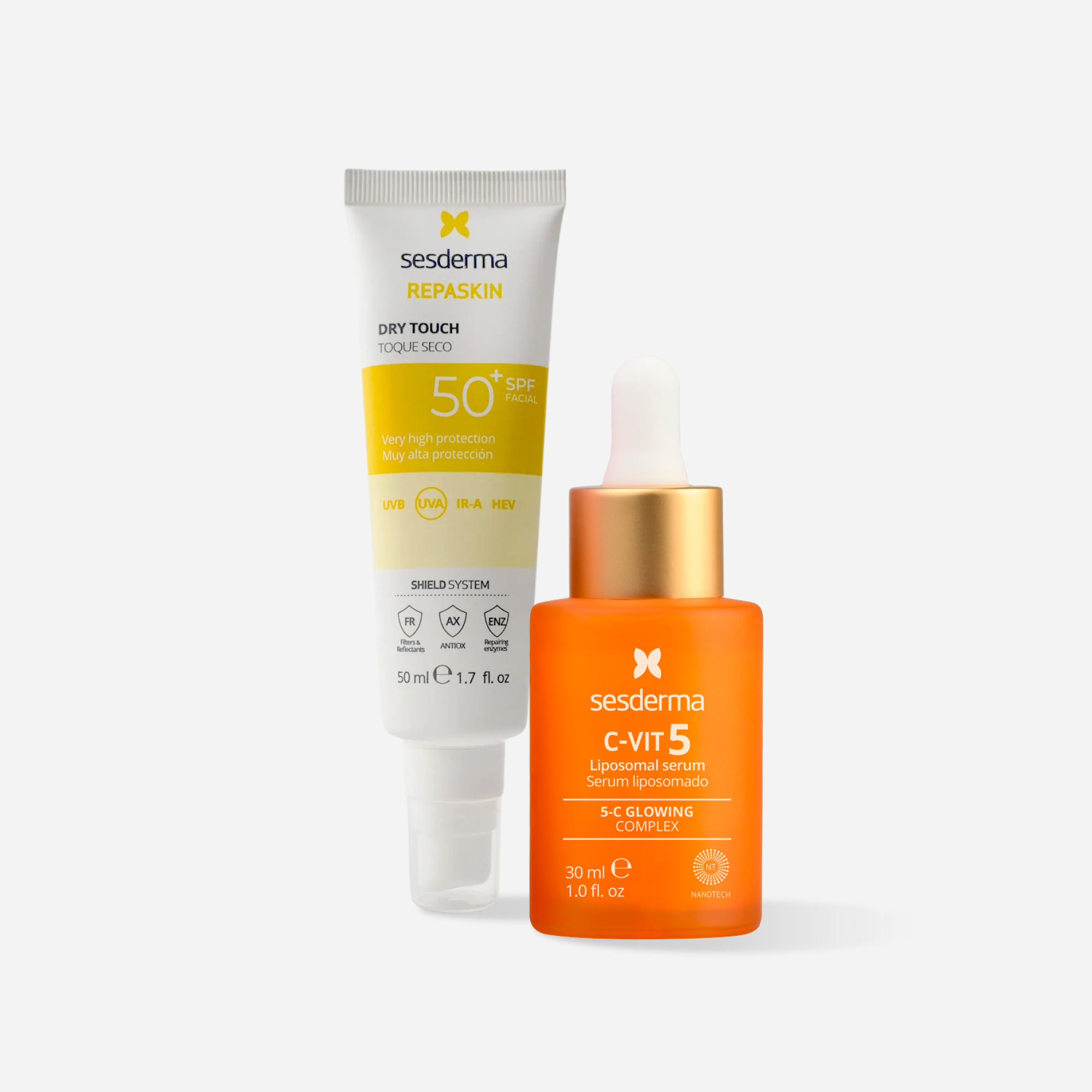 Pack CVit5 + Repaskin Toque Seco | Sesderma