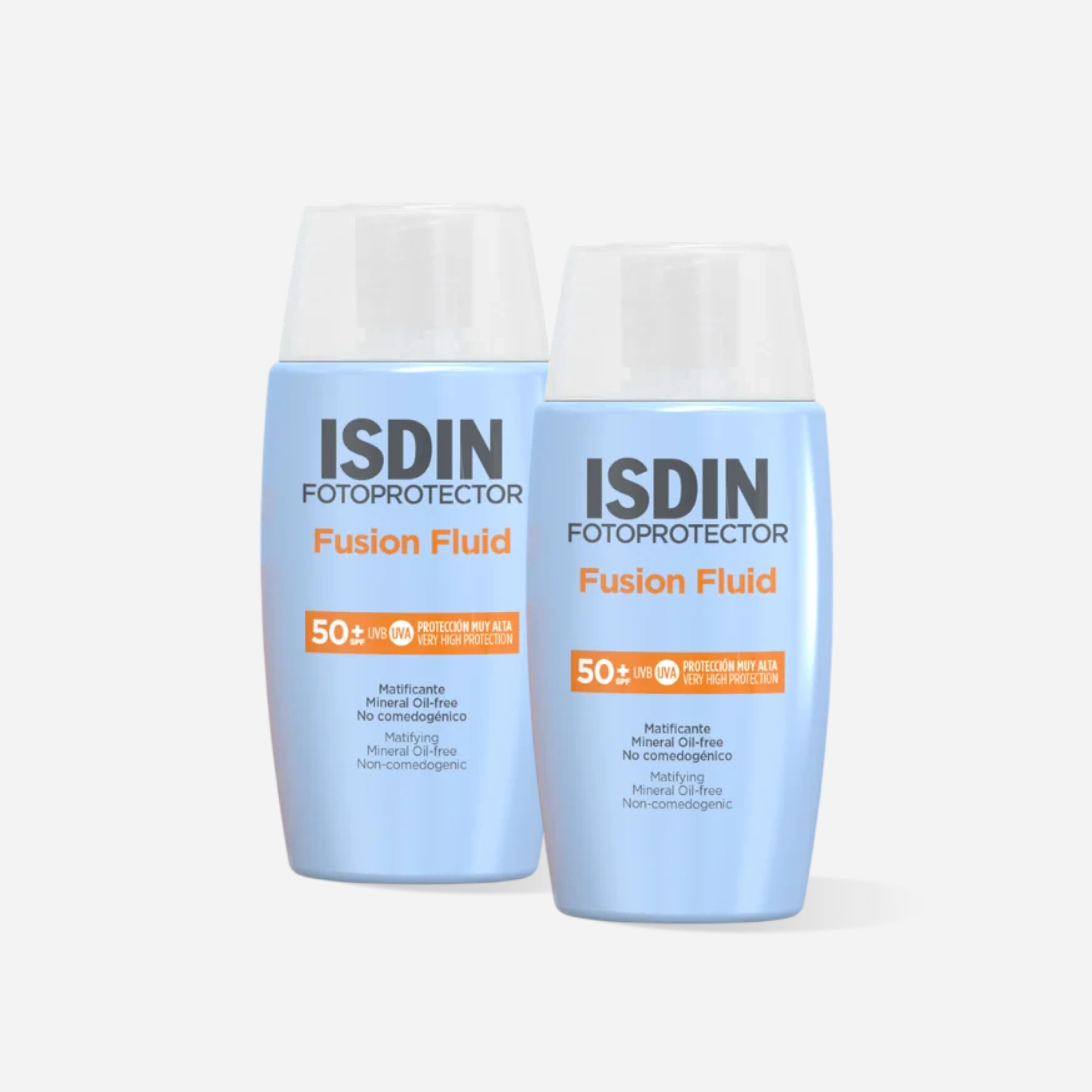 Pack Duo Fusion Fluid SPF 50 x2 | Isdin