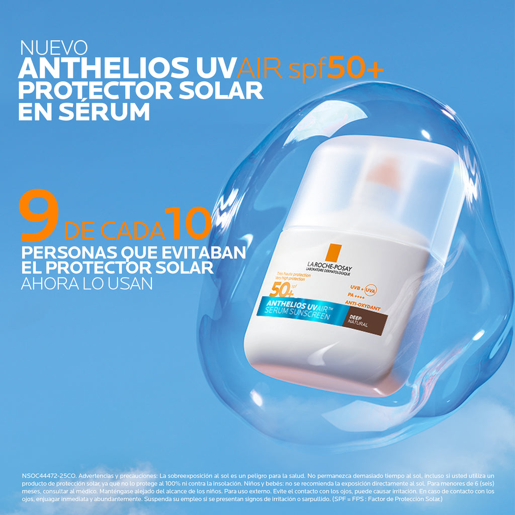 Protector Solar Anthelios Uv Air Dark Fps 50+ 50Ml | La Roche Posay