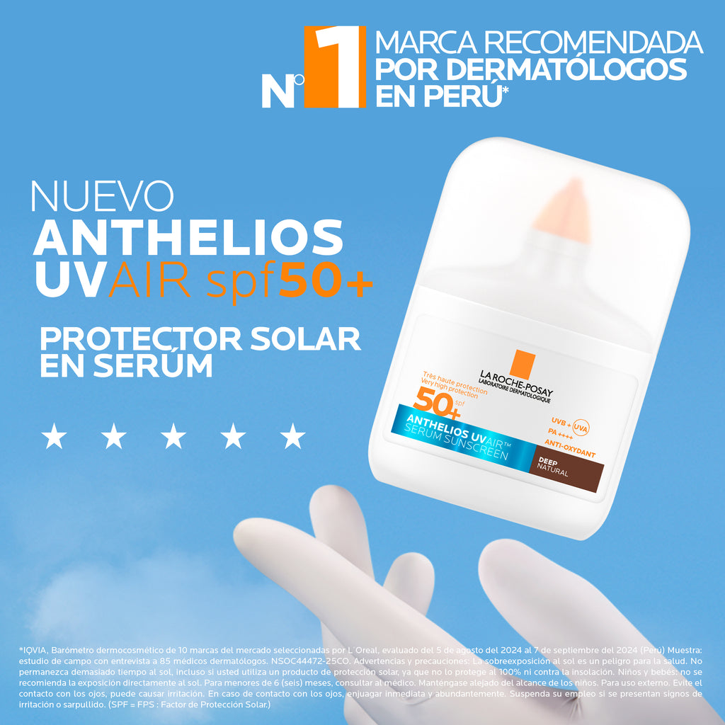 Protector Solar Anthelios Uv Air Dark Fps 50+ 50Ml | La Roche Posay