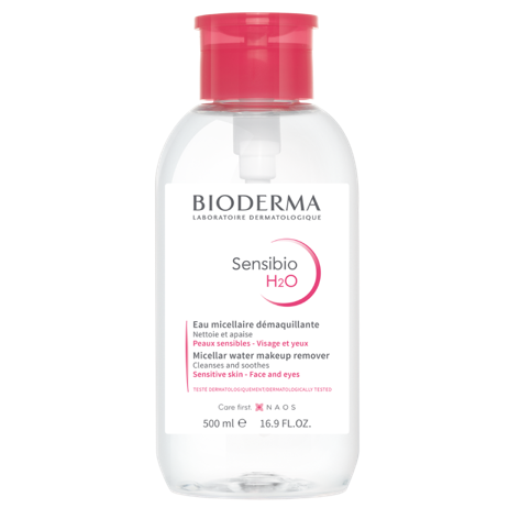 Bioderma Sensibio H2O Agua Micelar Pump Inversee 500ml