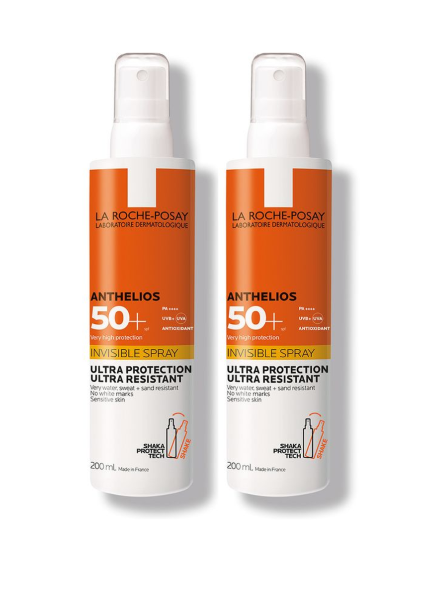 Duo Protector Solar Corporal Anthelios Shaka Spray Invisible FPS 50+ 200ml