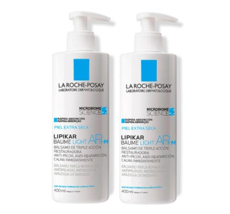 Pack Dúo Lipikar Baume AP+M Ligth - 400ml 