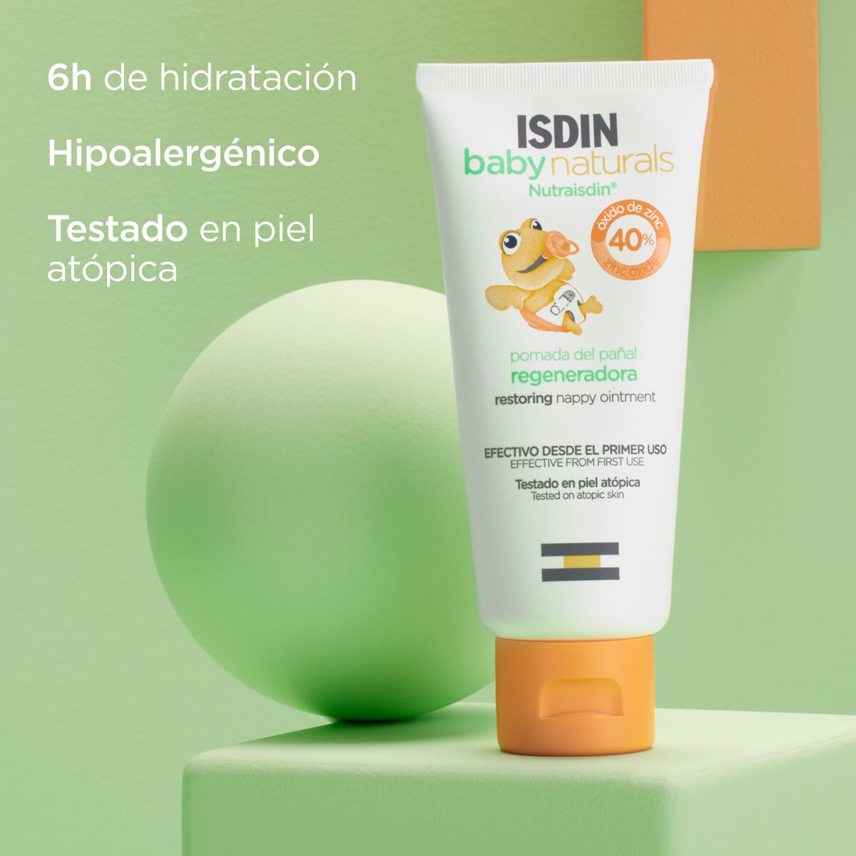 Isdin Babynaturals Pomada de Pañal Regeneradora 100ml