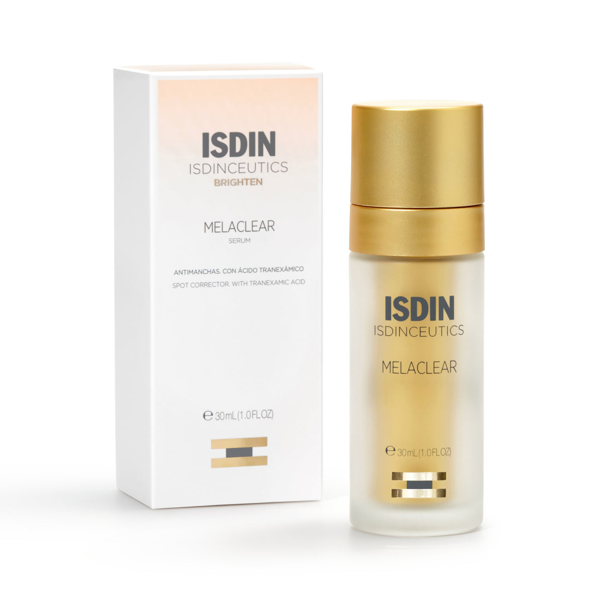 Isdinceutics Melaclear Advanced 30ml - Sérum antimanchas con ácido tranexámico para un 63% menos de manchas - Antiedad