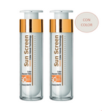 Dúo Frezyderm Fotoprotector 2 Sun Screen Velvet con Color