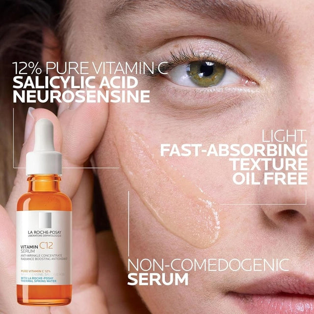 Dúo Iluminación + Hidratación Vitamin C12 + Hyalu B5 | La Roche-Posay