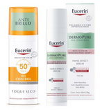 Pack Eucerin Para Piel mixta a grasa: Dermopure Serum + Protector Solar Oil control