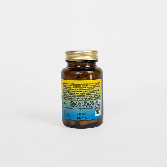 VITAMINA D3+K2 x 60 CAPS | GUD | Plameca
