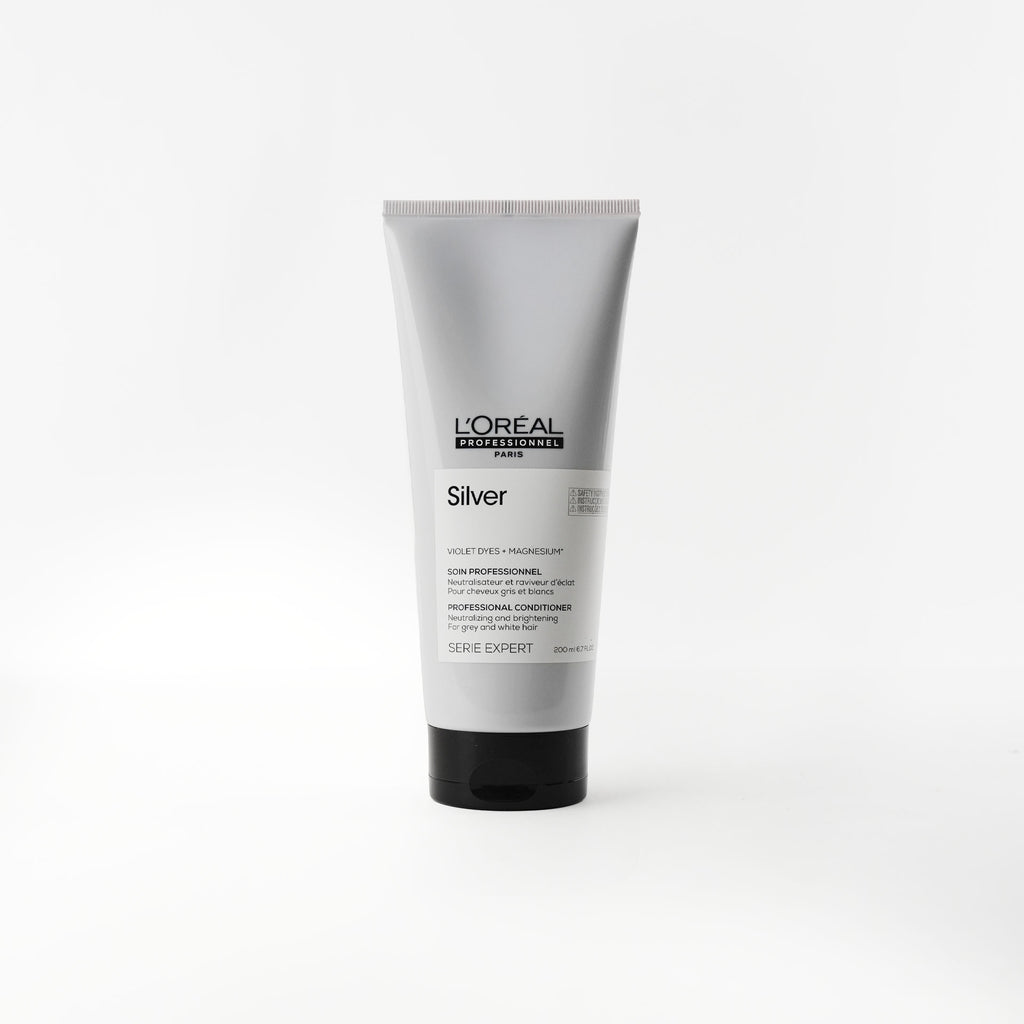 Acondicionador Para Cabellos Blancos O Grises Silver 200Ml Loreal Professionnel