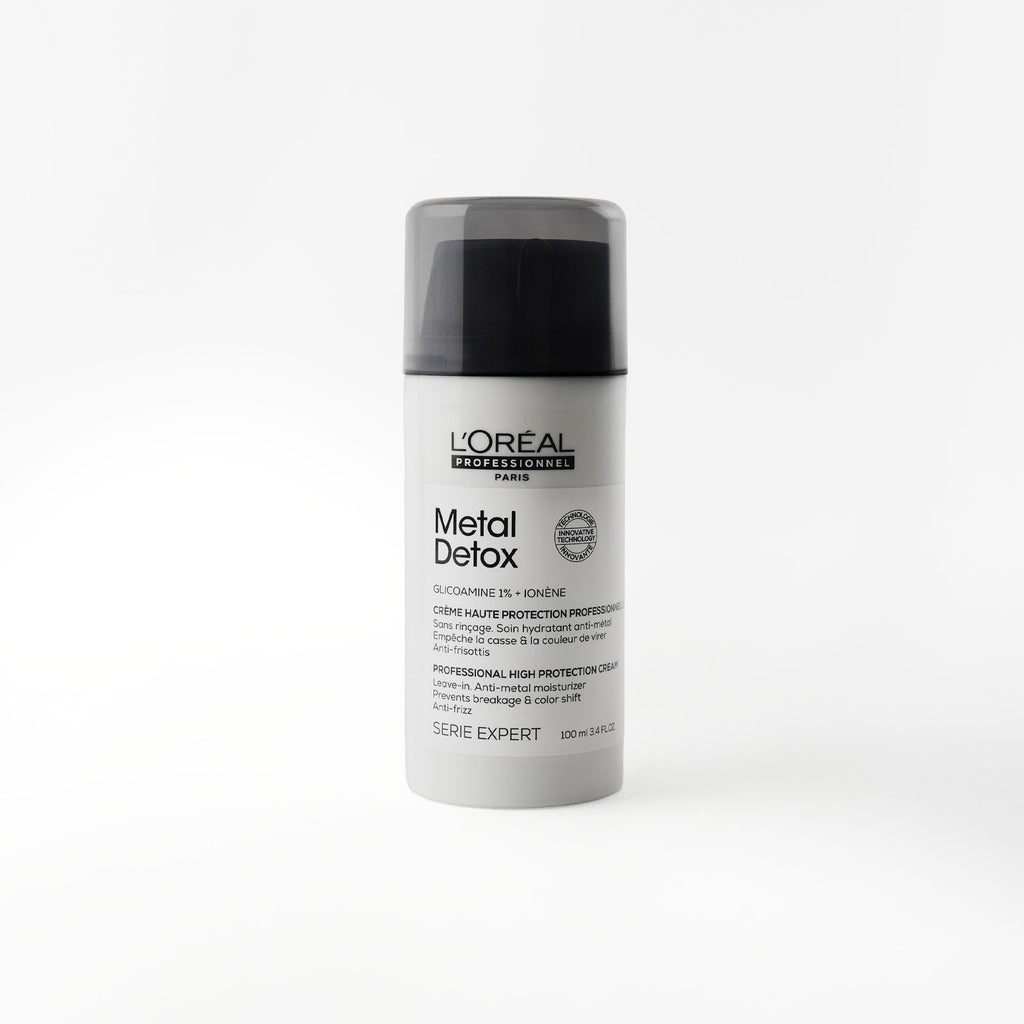 Termoprotector En Crema Para Peinar Metal Detox Para Todo Tipo De Cabello Loreal Professionnel  100Ml