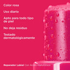 Isdin Reparador Labial Color Rosa con Ácido Hialurónico 4g