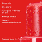 Isdin Reparador Labial Color Rojo con Ácido Hialurónico 4g