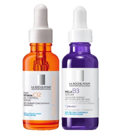 Dúo La Roche Posay tratamiento de iluminación mixta + anti manchas 